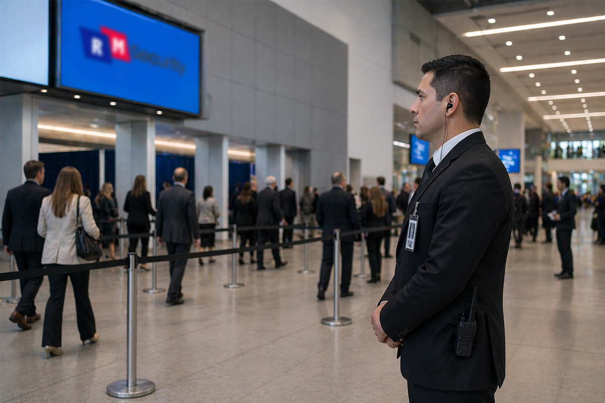 Seguridad para eventos corporativos: control de accesos